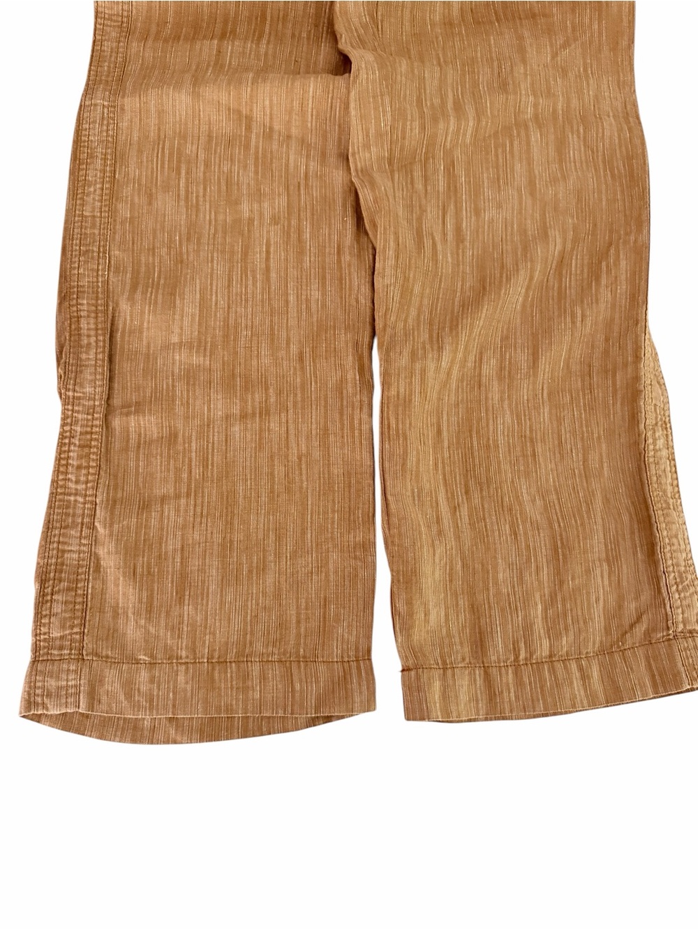ATHLETA Cabo Linen Textured Wide Leg Pants Terracotta Resort size 4 - Picture 4 of 13